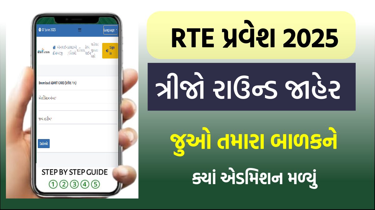 RTE 3rd Round Result 2025